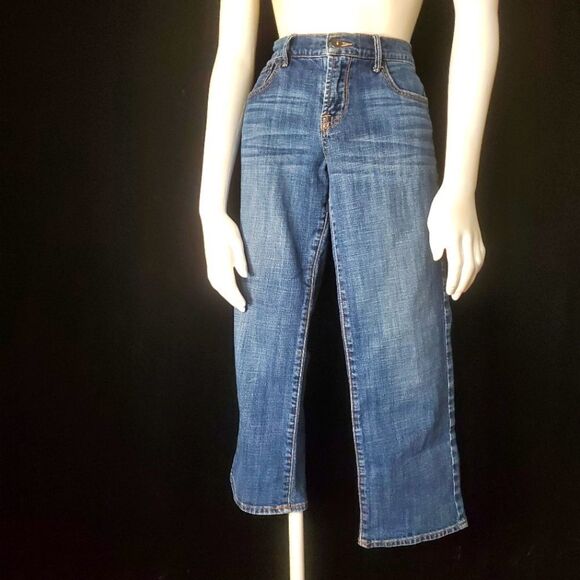 Lucky Brand Sweet'N Crop Jean Capris (6) - Picture 1 of 8